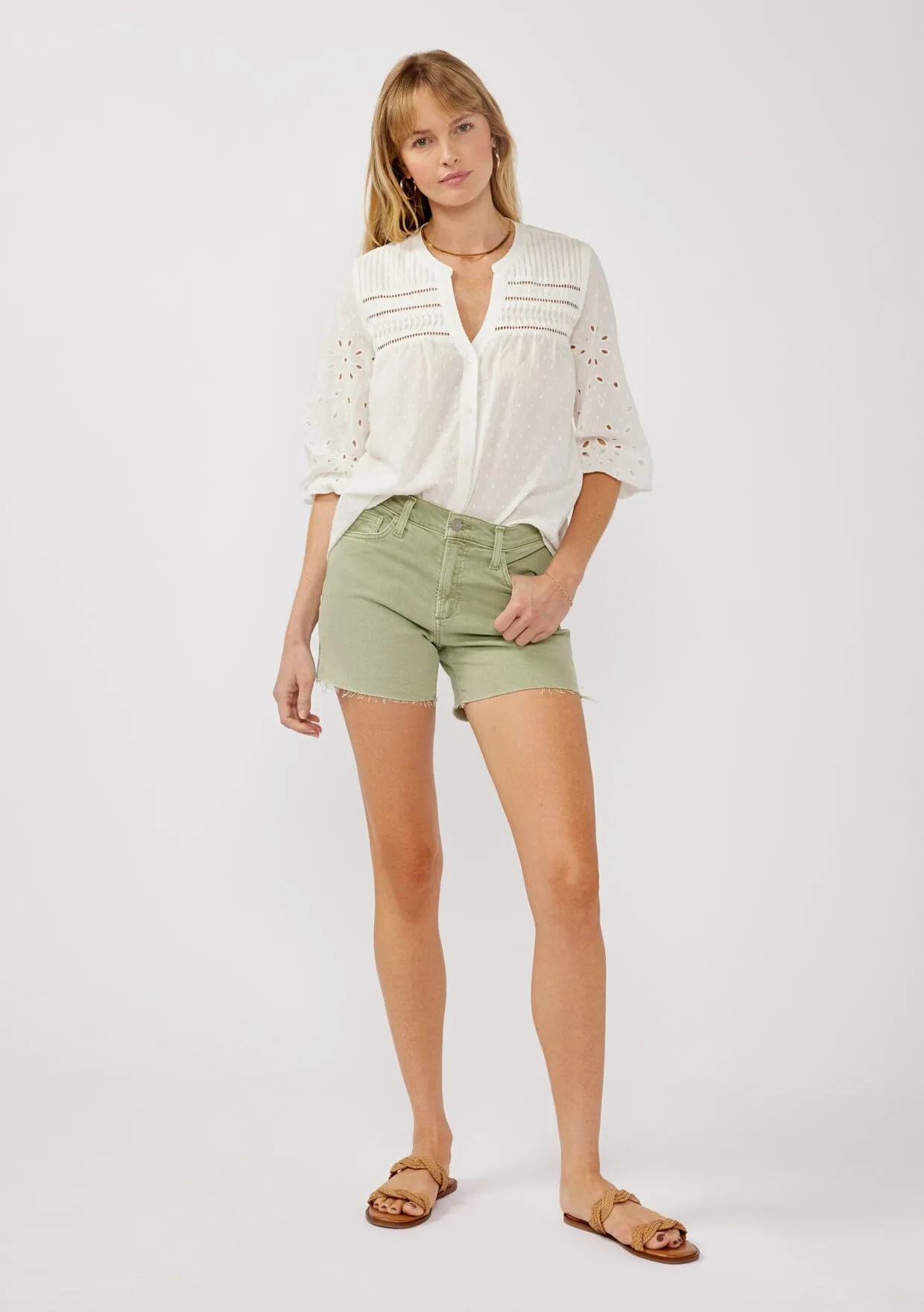 Solene Button Down Blouse sold by lovestitch product image thumbnail 4