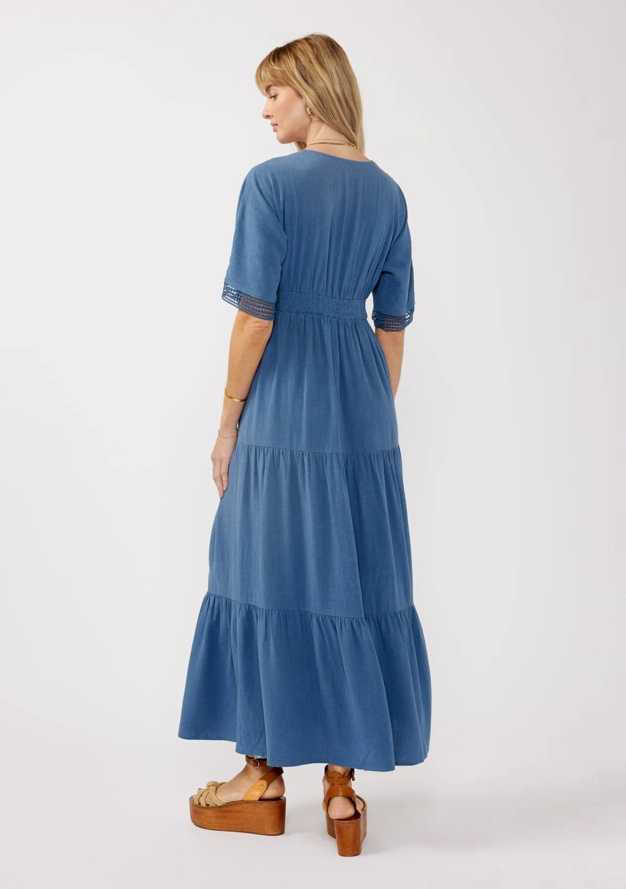 Skyler Tiered Maxi Dress sold by lovestitch product image thumbnail 3