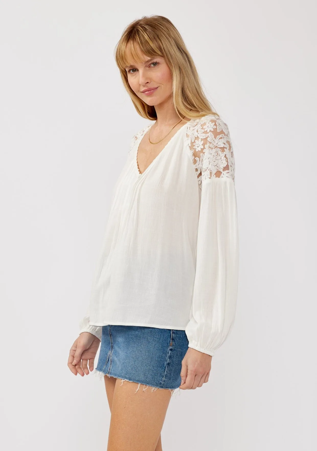 Elowen Lace Blouse sold by lovestitch product image thumbnail 3