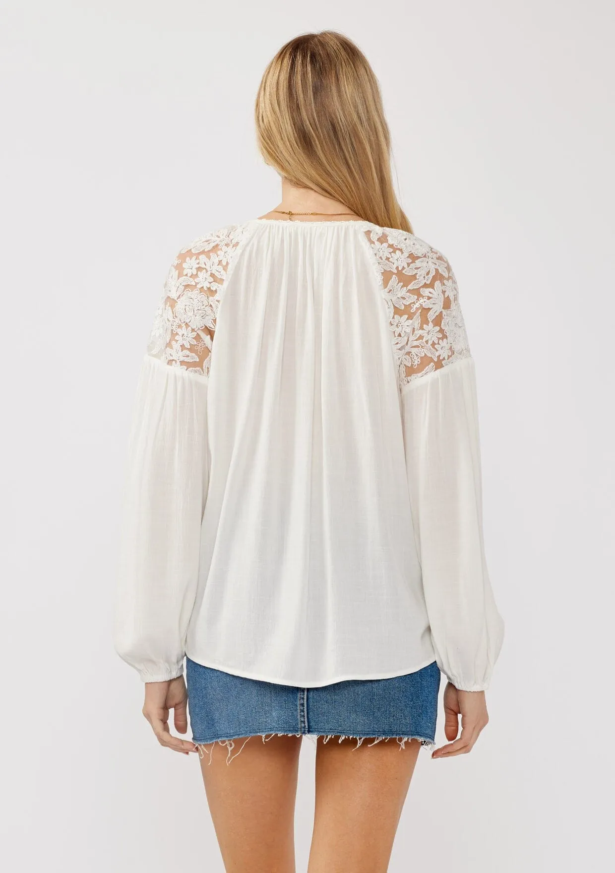 Elowen Lace Blouse sold by lovestitch product image thumbnail 2