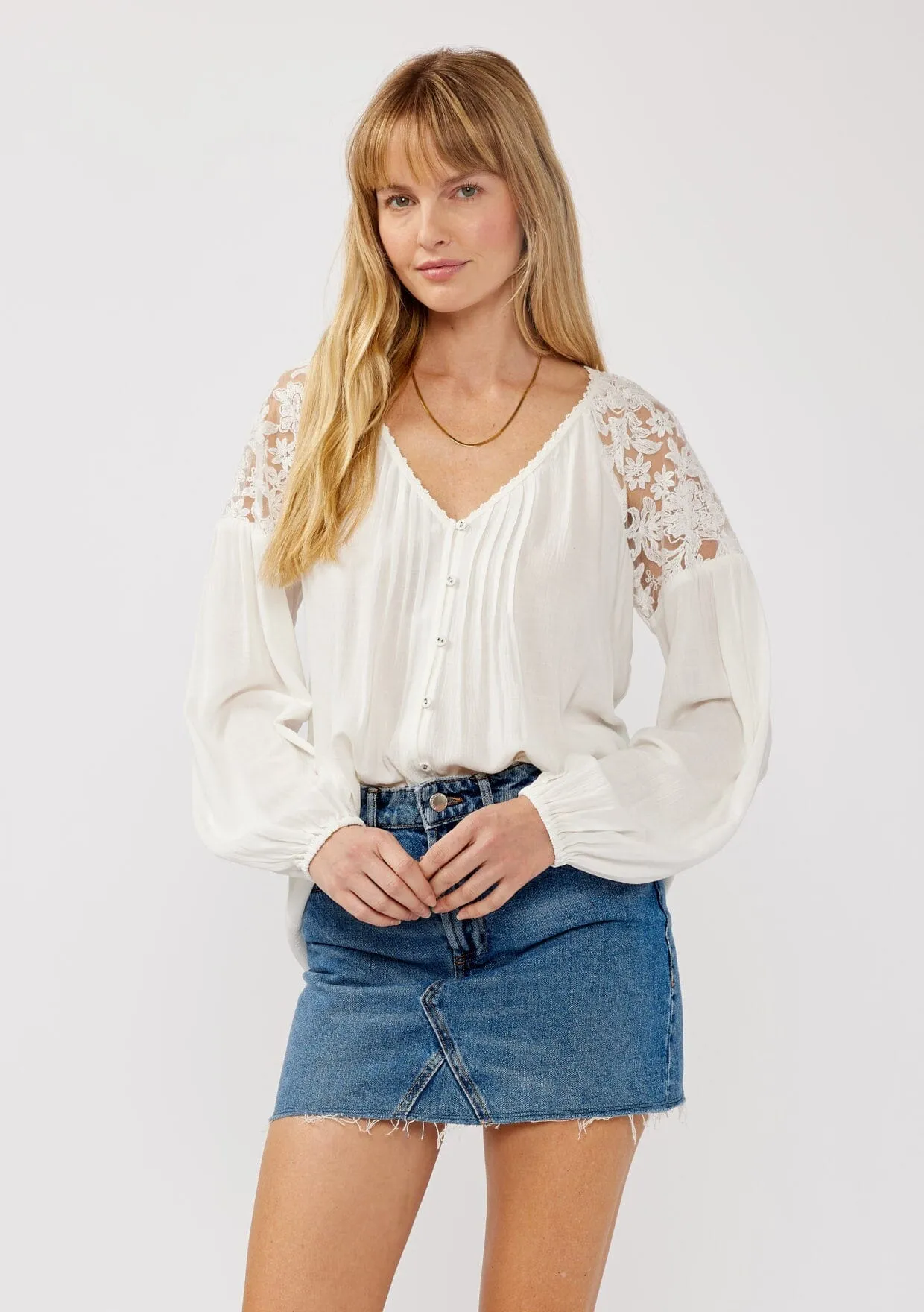 Elowen Lace Blouse sold by lovestitch product image thumbnail 5