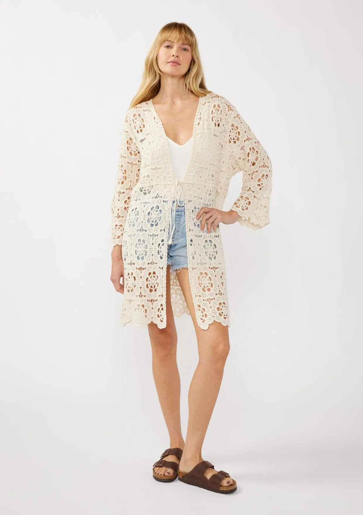 Crashing Waves Crochet Duster sold by lovestitch product image thumbnail 4