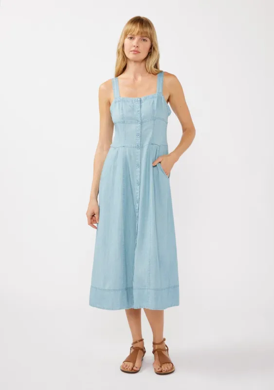 Shoreline Tencel Midi Dress made by lovestitch