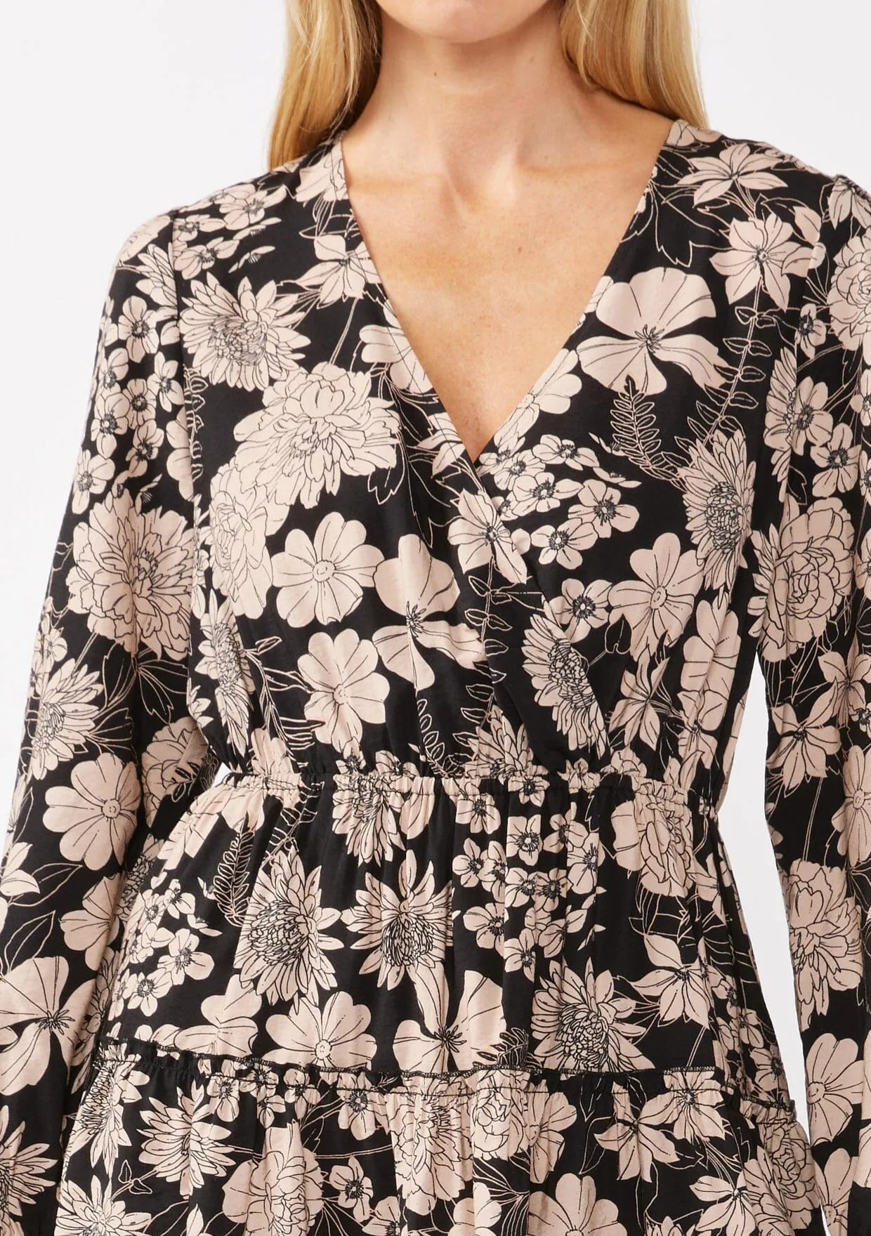 Mother Earth Floral Mini Dress sold by lovestitch product image thumbnail 5