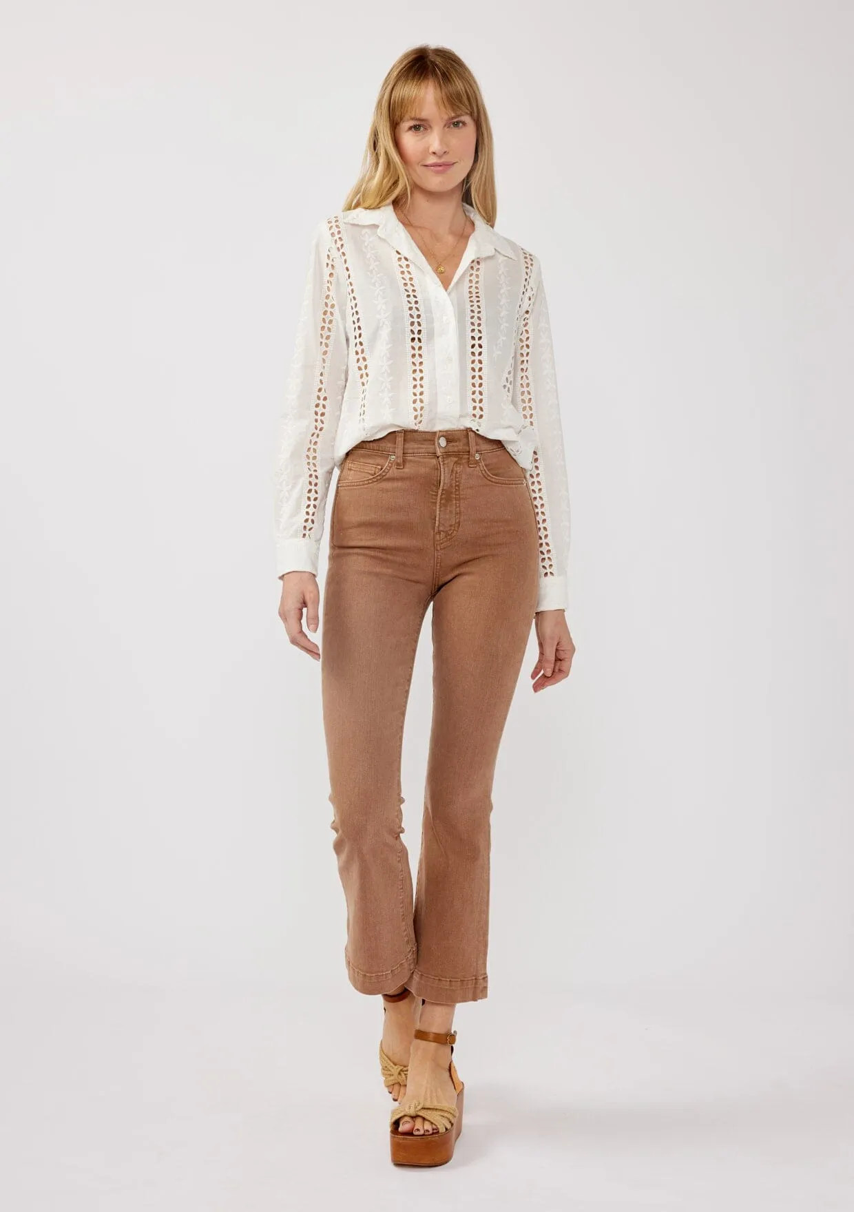 Beachfront Eyelet Shirt sold by lovestitch product image thumbnail 2