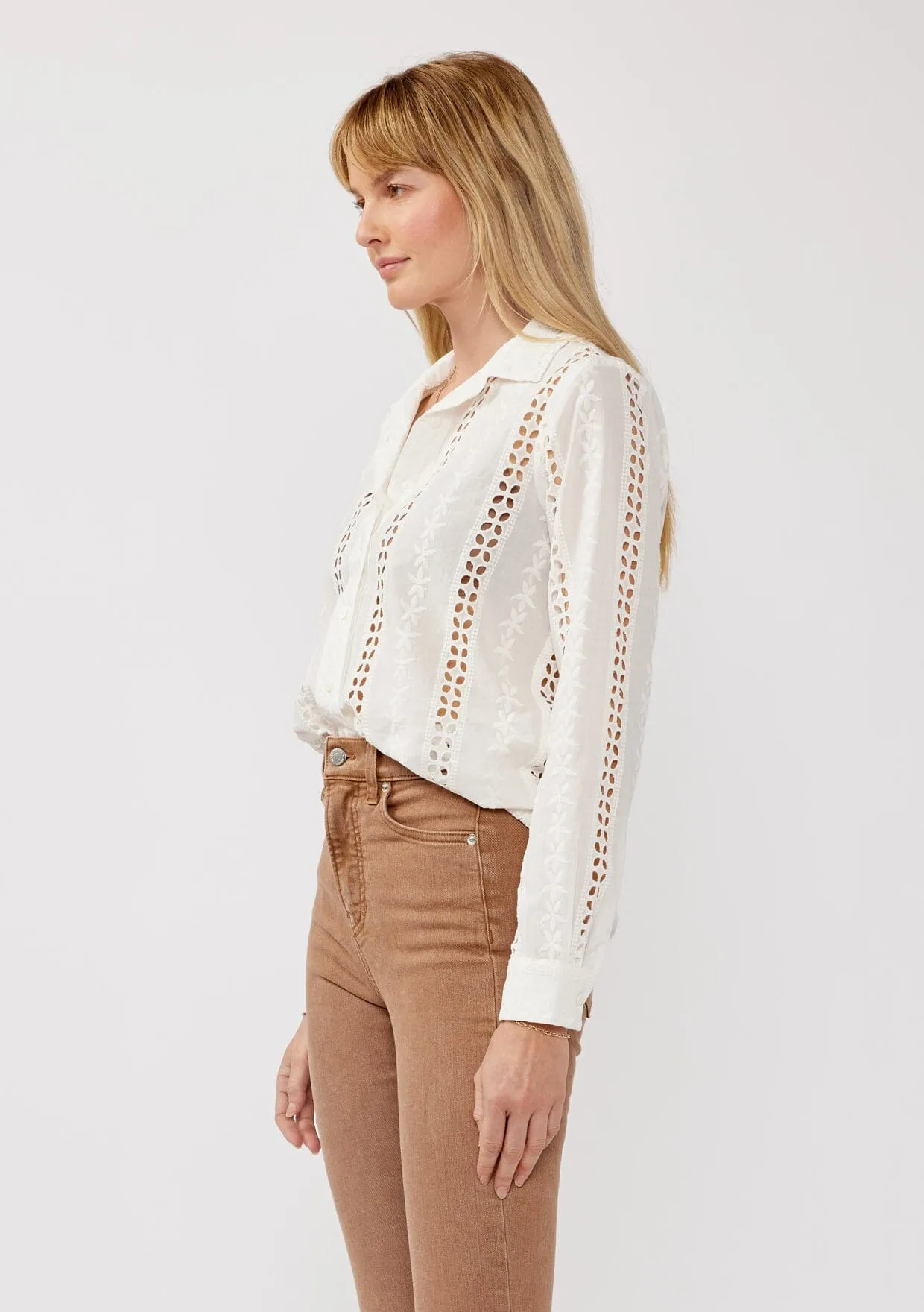 Beachfront Eyelet Shirt sold by lovestitch product image thumbnail 3
