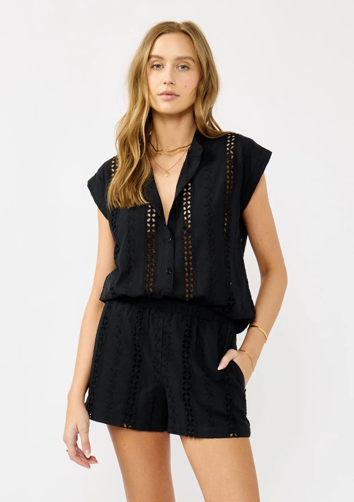 Beachfront Eyelet Short sold by lovestitch product image thumbnail 2