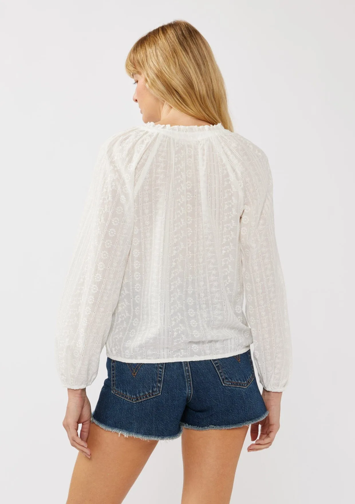 Mia Embroidered Blouse sold by lovestitch product image thumbnail 3