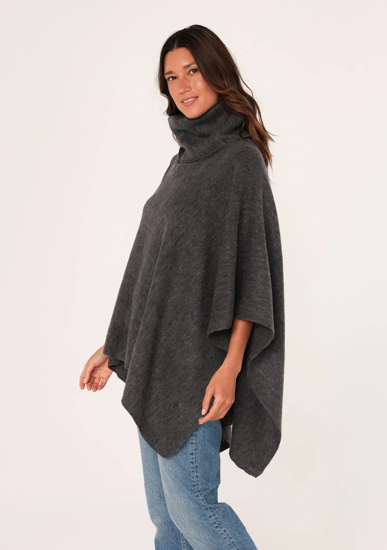 Maeve Cowl Neck Poncho sold by lovestitch product image thumbnail 4
