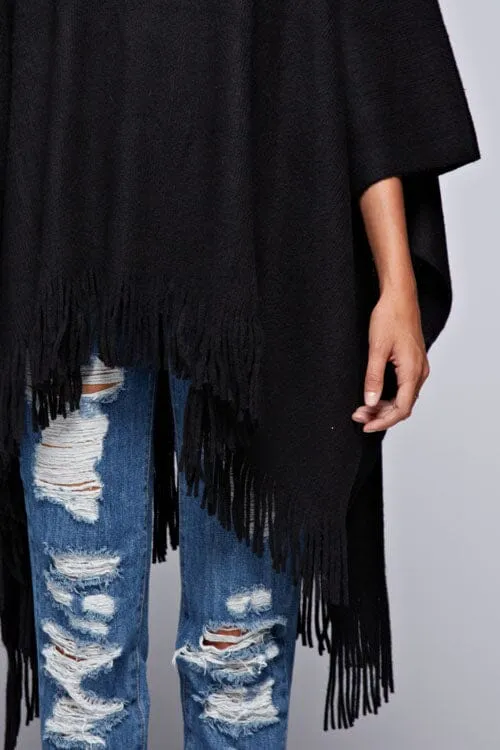 Irene Cowl Neck Poncho sold by lovestitch product image thumbnail 2