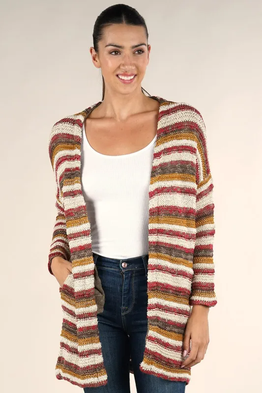 Vintage Love Striped Cardigan sold by lovestitch