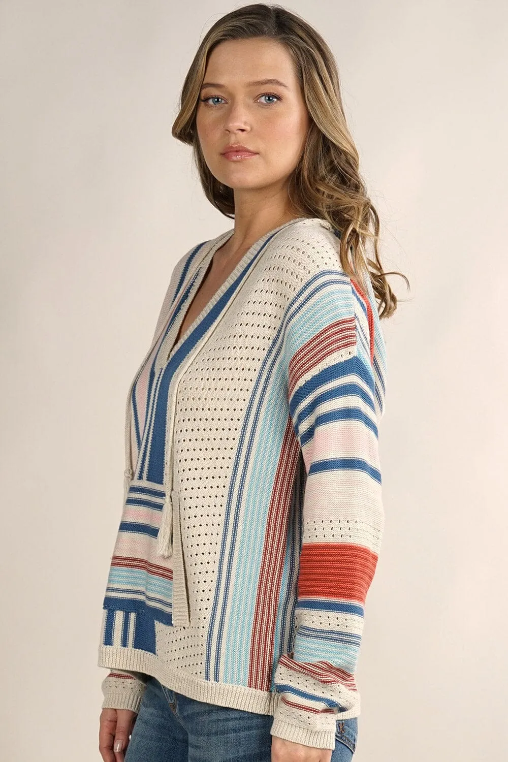 Daybreak Striped Pullover Hoodie sold by lovestitch product image thumbnail 5