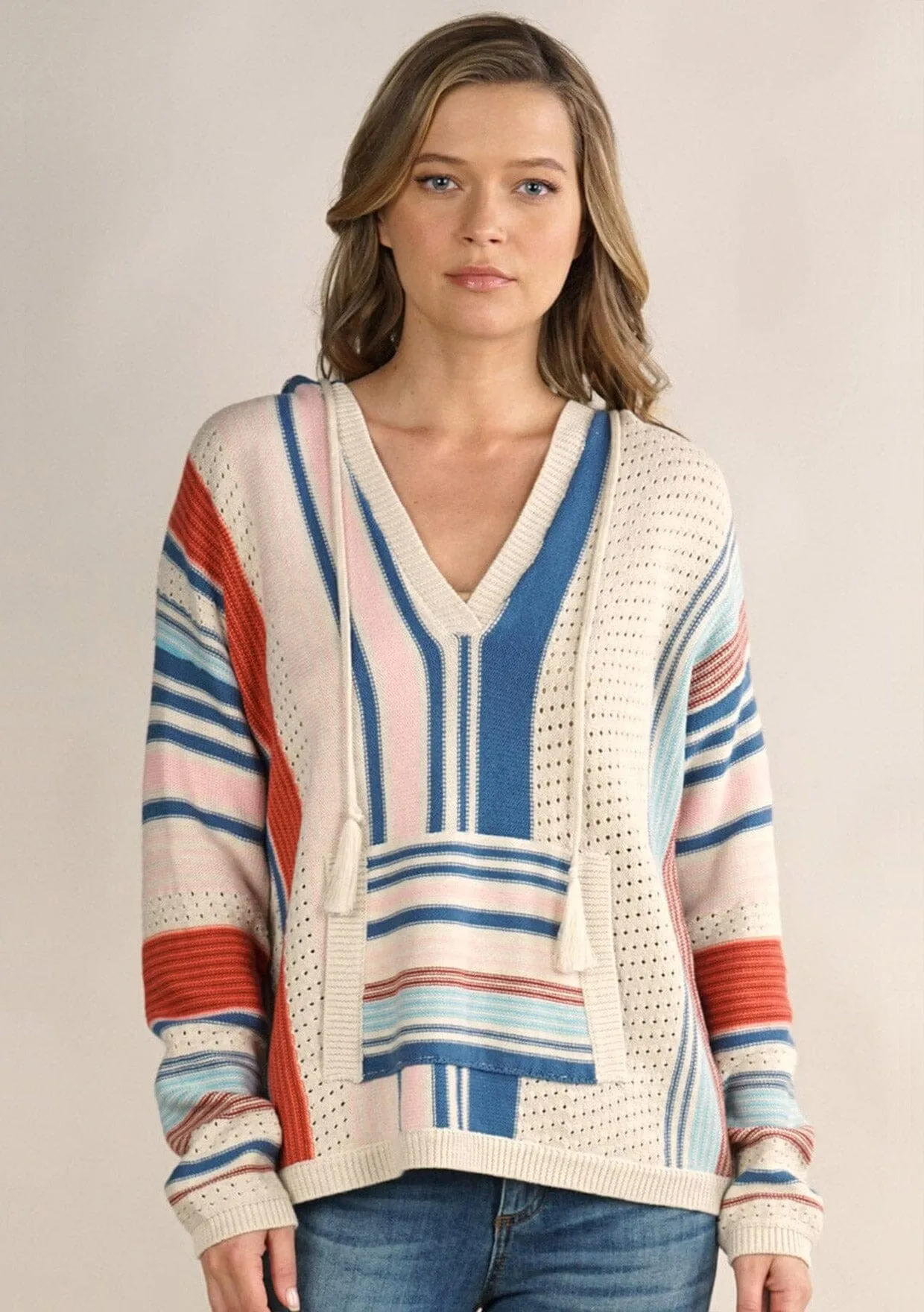 Daybreak Striped Pullover Hoodie sold by lovestitch