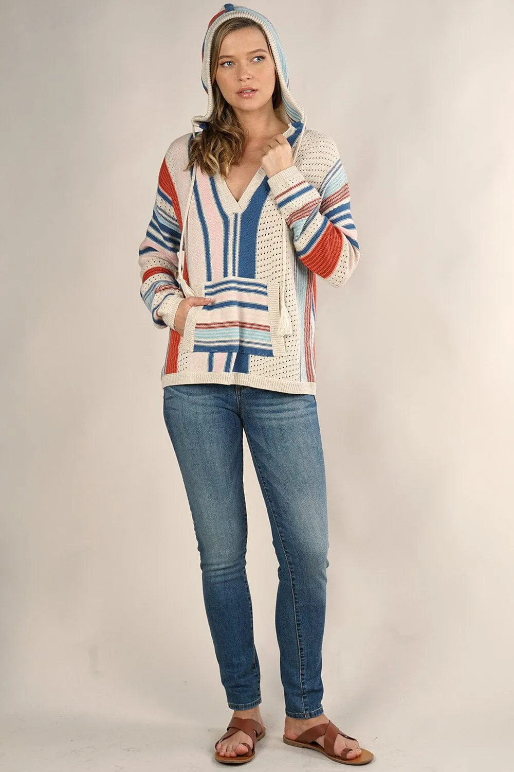 Daybreak Striped Pullover Hoodie sold by lovestitch product image thumbnail 4