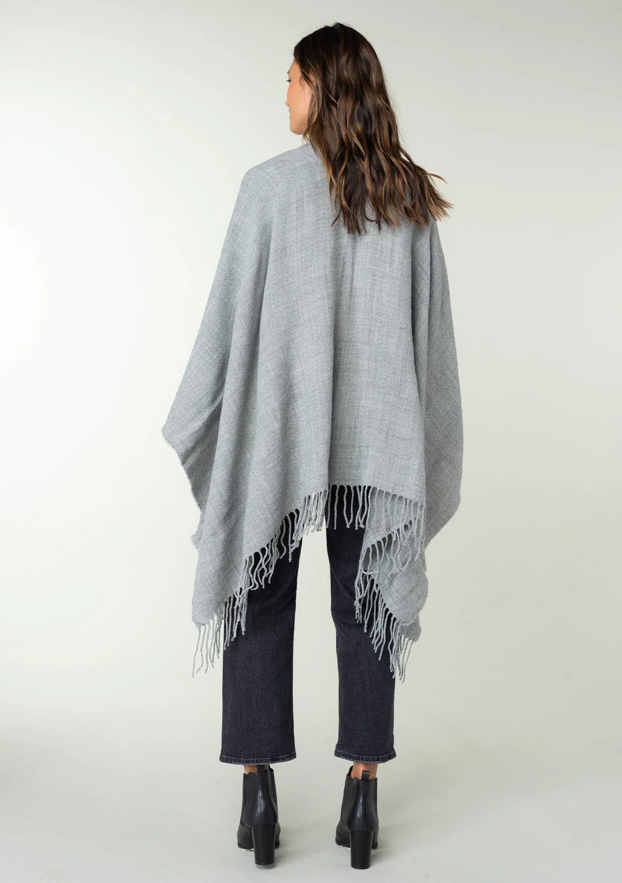 Sara Twill Blanket Poncho sold by lovestitch product image thumbnail 3