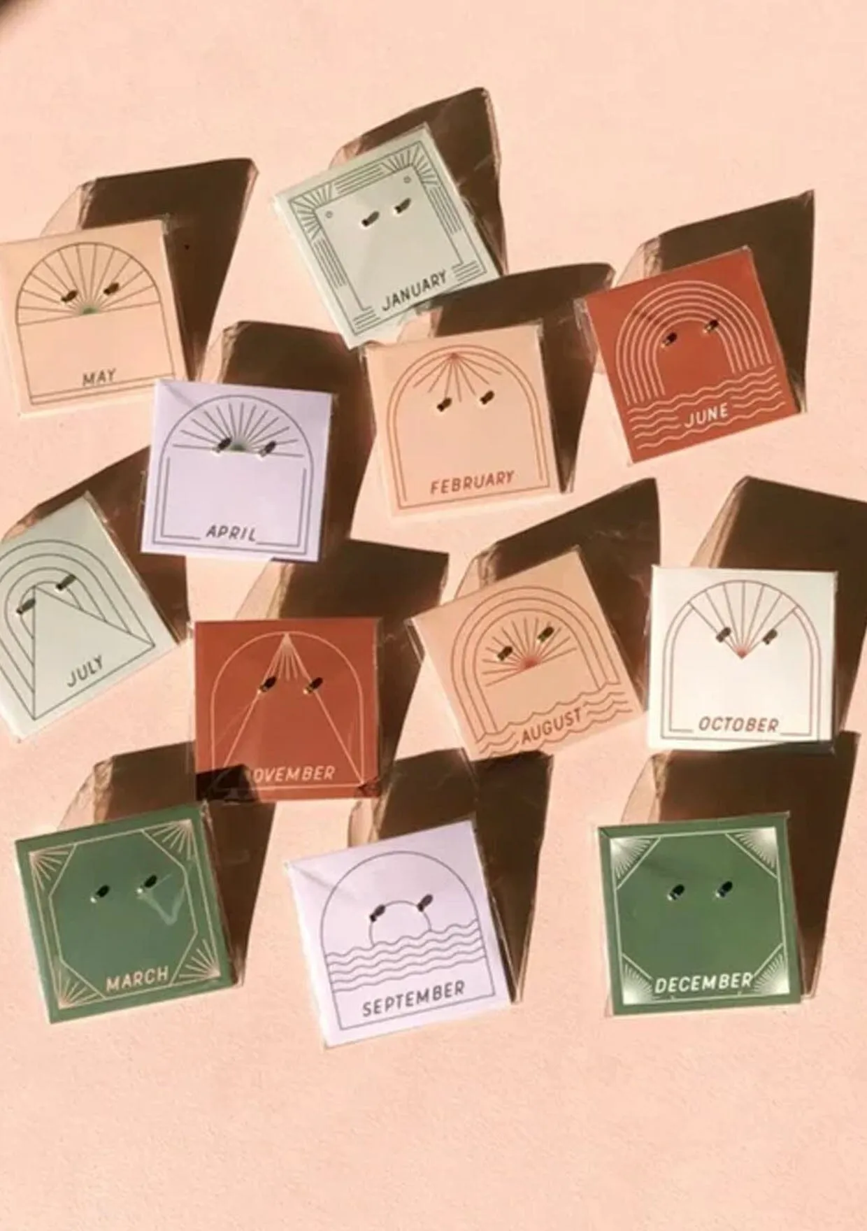 The Land of Salt Birthstone Stud Earrings sold by lovestitch product image thumbnail 2