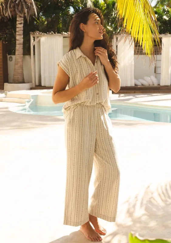 Carefree Escape Striped Pant sold by lovestitch