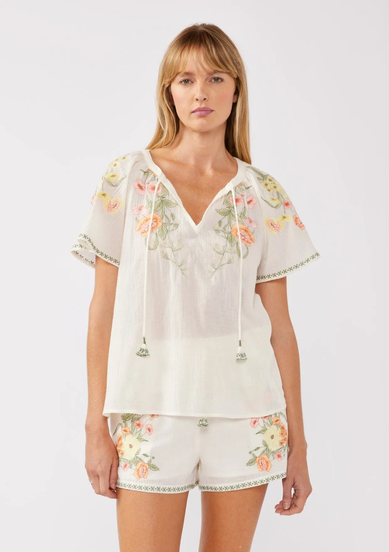 Sunlit Days Embroidered Top sold by lovestitch product image thumbnail 3