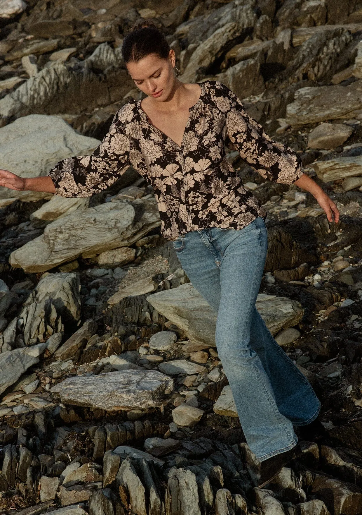 Mother Earth Floral Blouse sold by lovestitch product image thumbnail 3