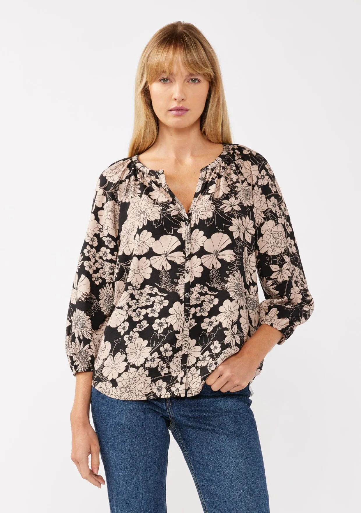 Mother Earth Floral Blouse sold by lovestitch product image thumbnail 5