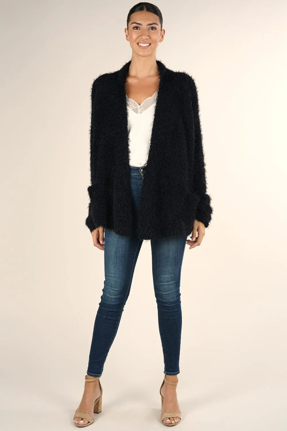 Unwind Fuzzy Cardigan sold by lovestitch product image thumbnail 4
