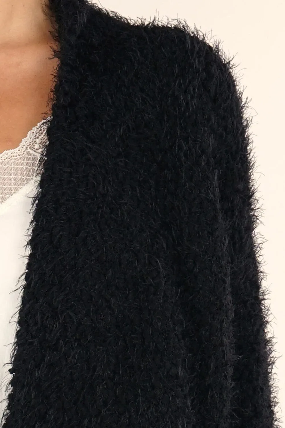 Unwind Fuzzy Cardigan sold by lovestitch product image thumbnail 3