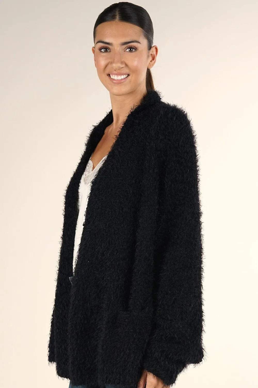Unwind Fuzzy Cardigan sold by lovestitch product image thumbnail 5