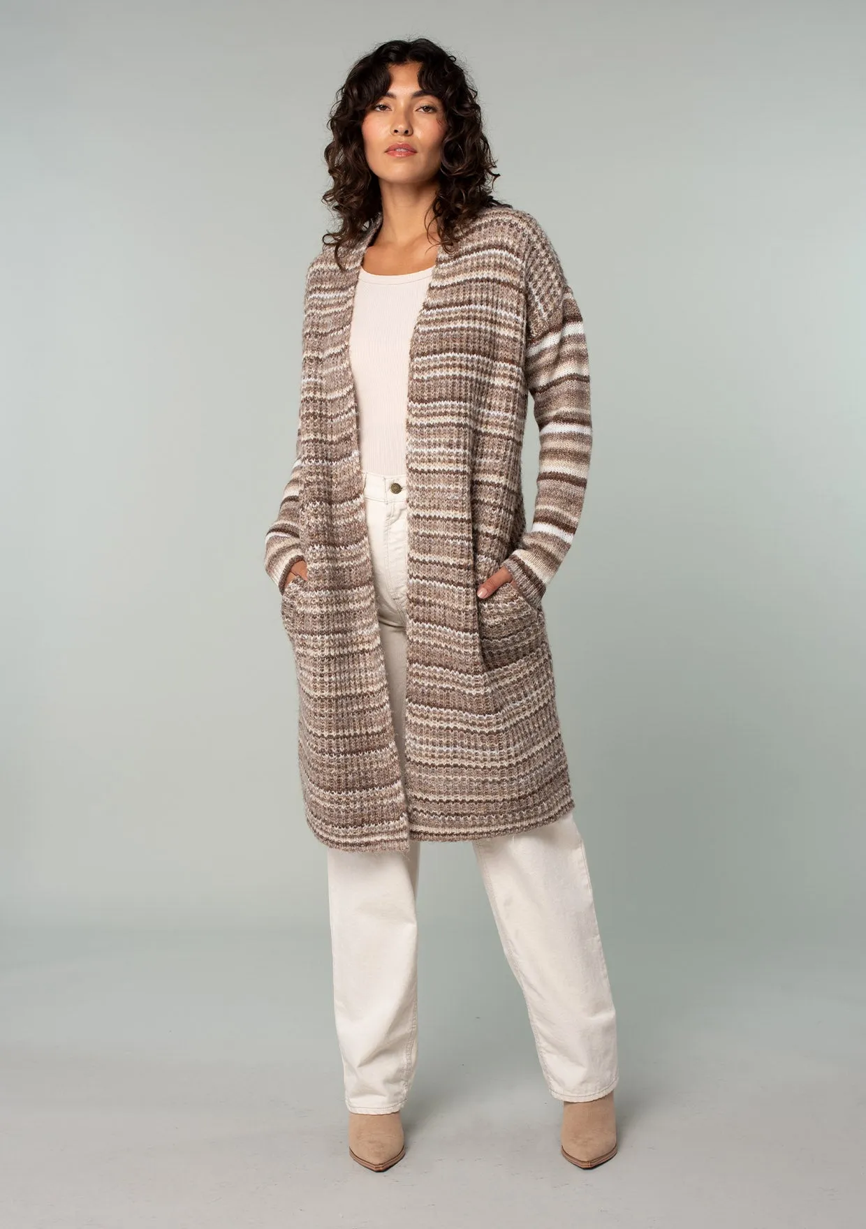 Rhiannon Striped Cardigan sold by lovestitch product image thumbnail 5