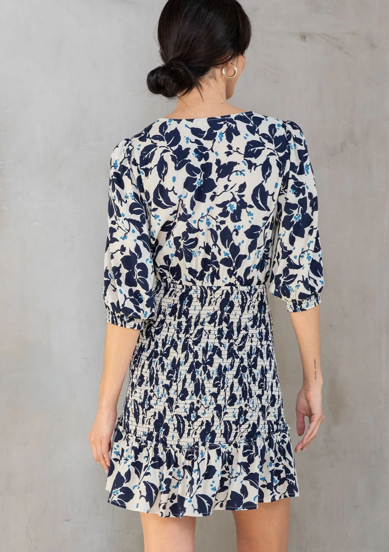 Estella Smocked Mini Dress sold by lovestitch product image thumbnail 3