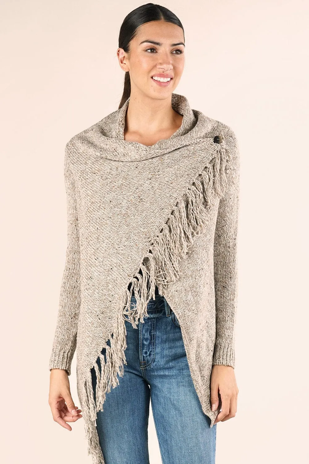 Carys Speckled Knit Sweater sold by lovestitch