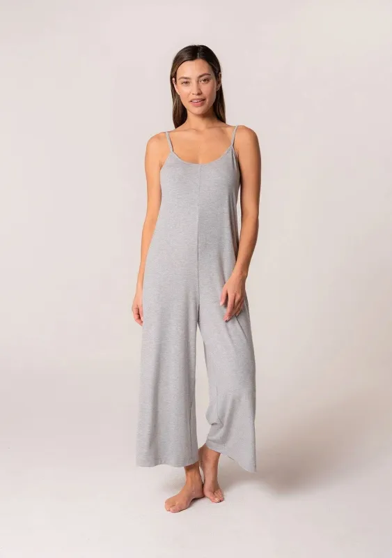 Benton Cropped Jumpsuit sold by lovestitch