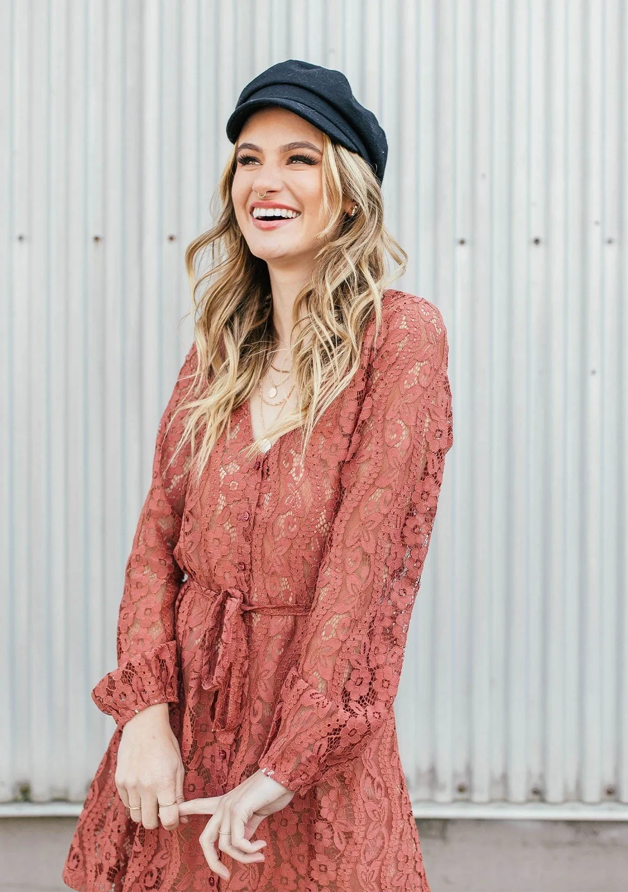 Love Letter Lace Mini Dress sold by lovestitch product image thumbnail 2