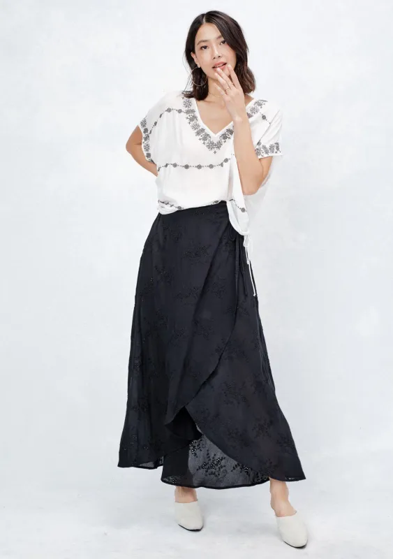 Zadie Wrap Skirt sold by lovestitch