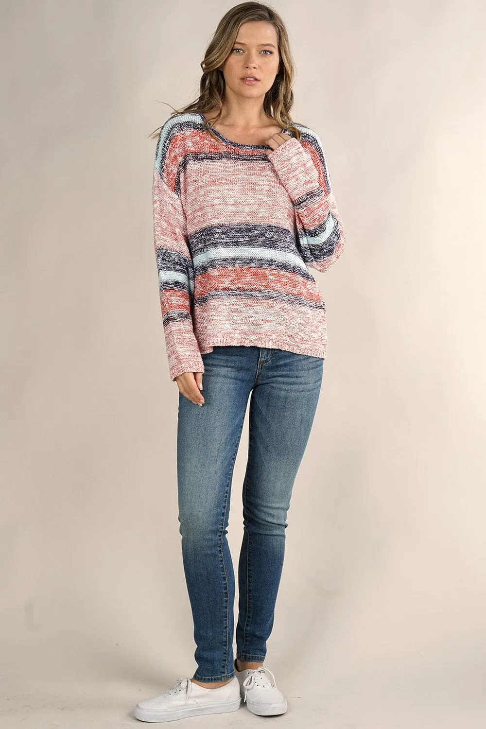 Kathryn Striped Knit Pullover sold by lovestitch product image thumbnail 4