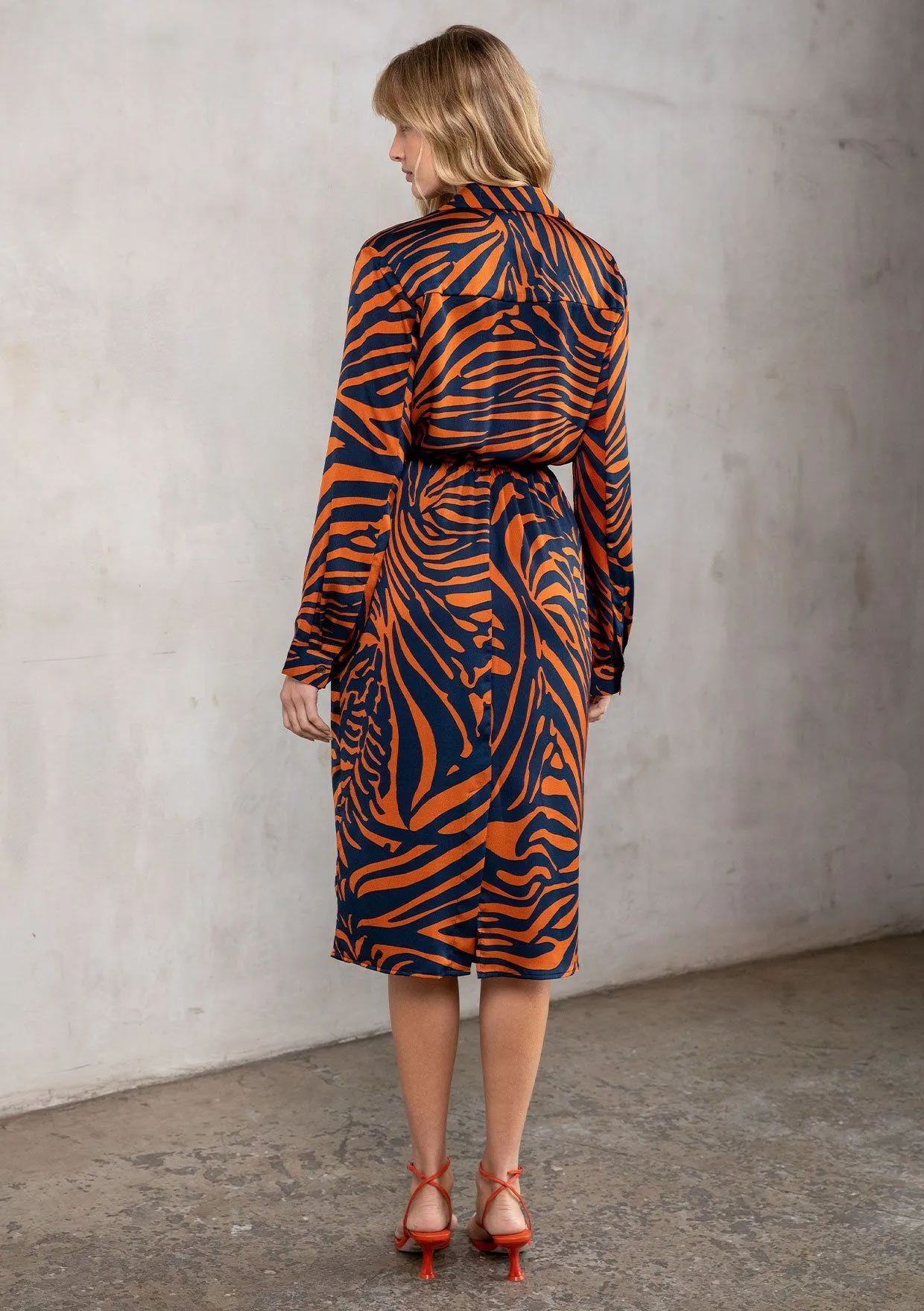 Risky Business Midi Shirt Dress sold by lovestitch product image thumbnail 3