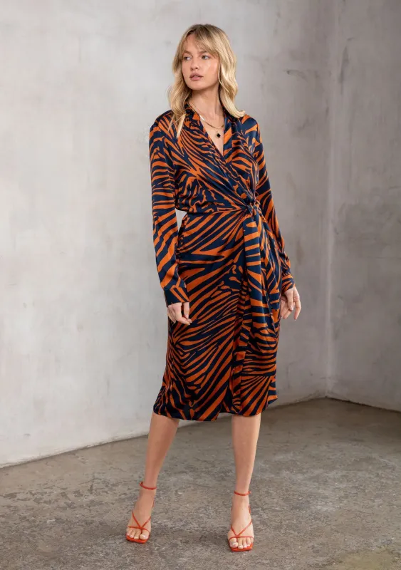 Risky Business Midi Shirt Dress sold by lovestitch