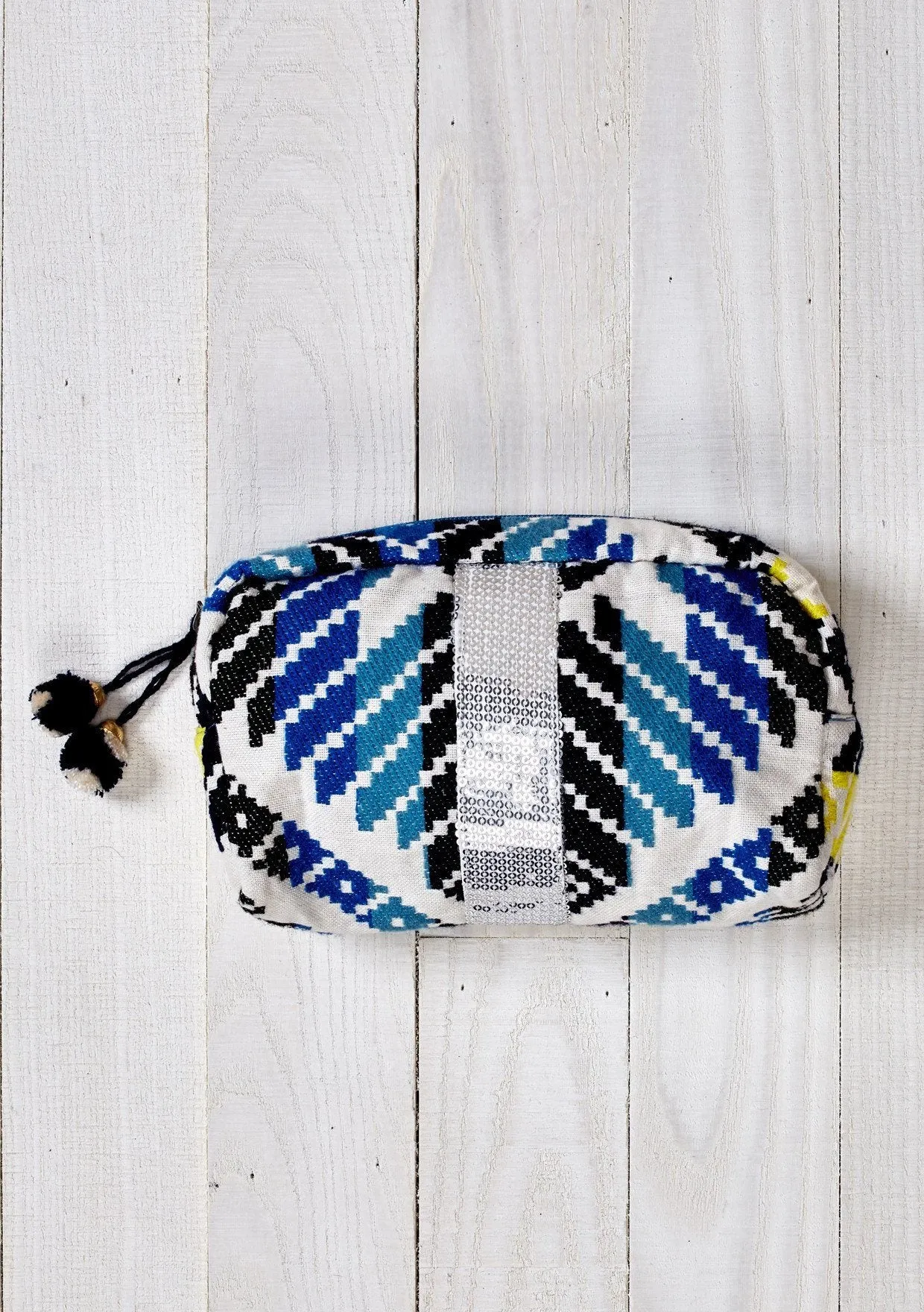 Sequins Makeup Bag sold by lovestitch