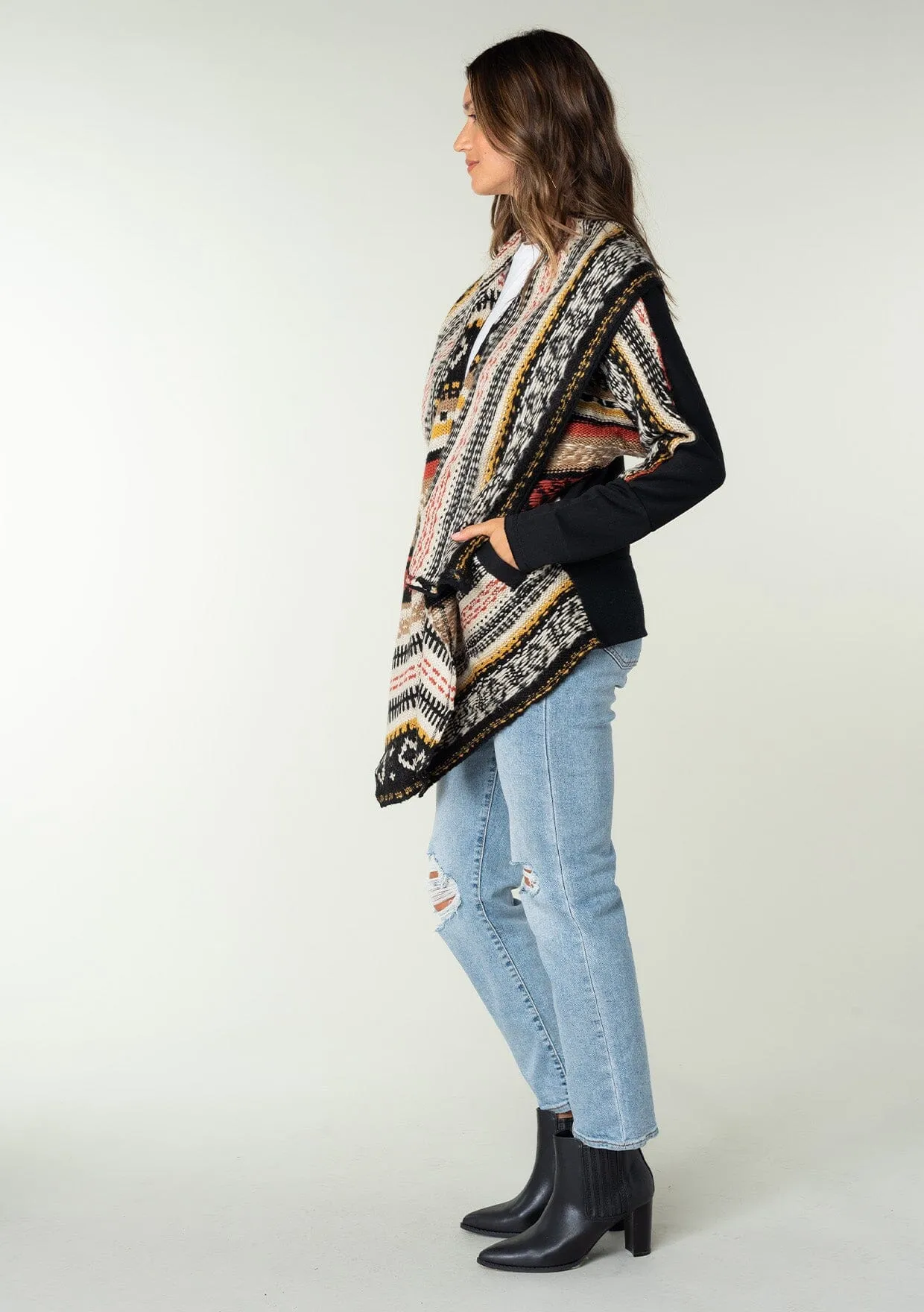 Old West Stripe Cardigan sold by lovestitch product image thumbnail 2