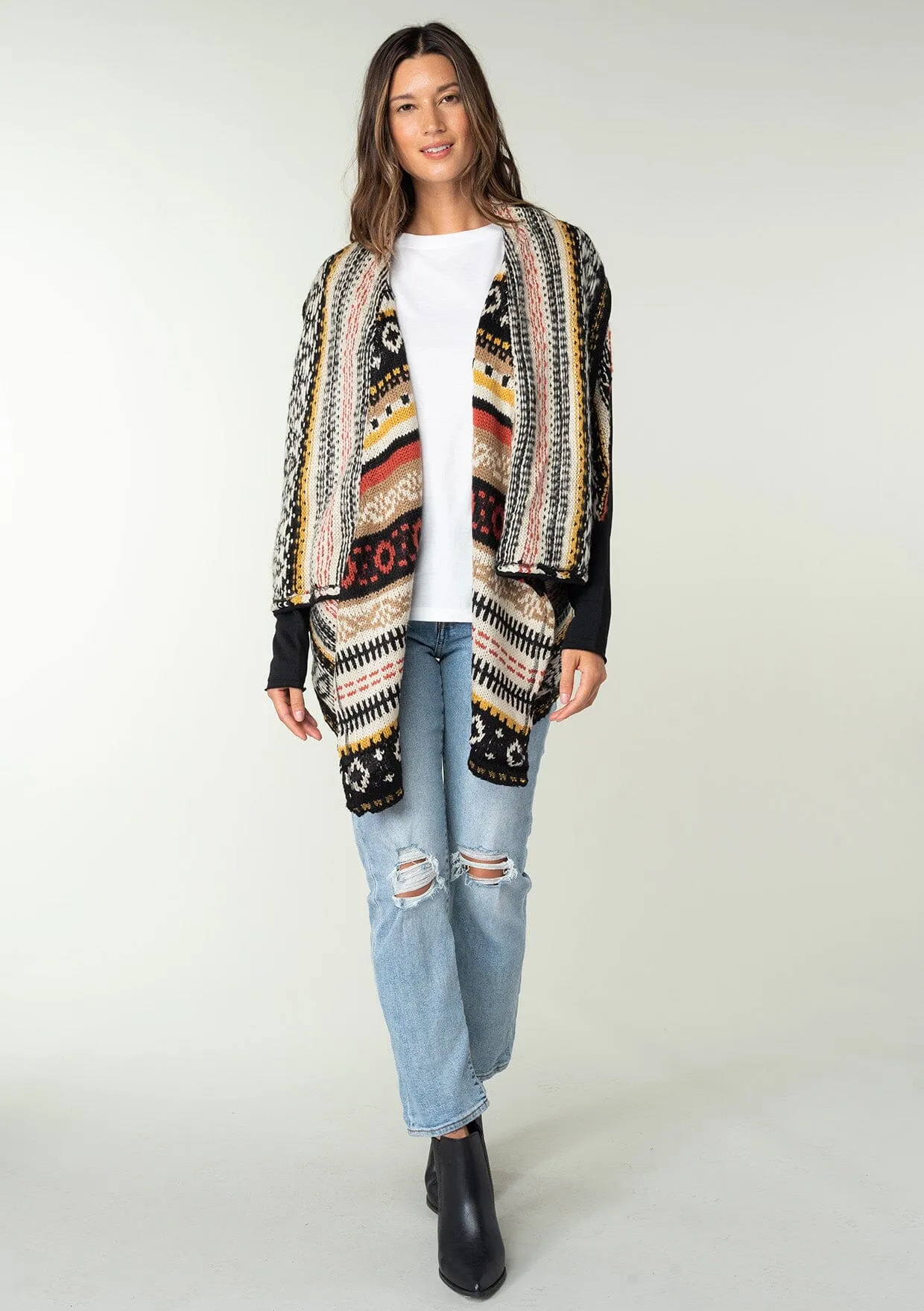 Old West Stripe Cardigan sold by lovestitch product image thumbnail 4