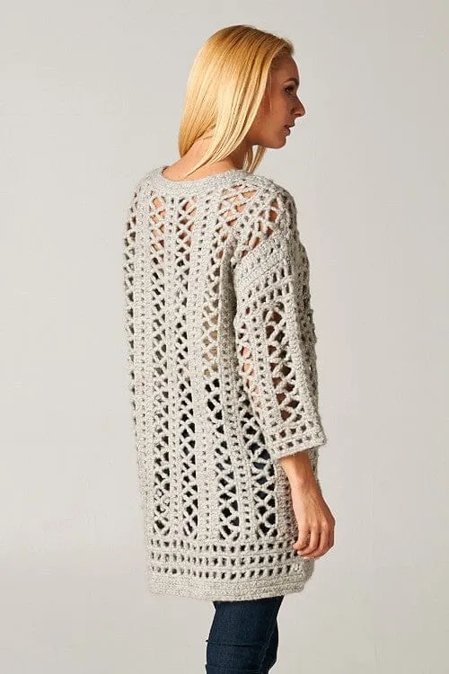 Iris Crochet Sweater sold by lovestitch product image thumbnail 2