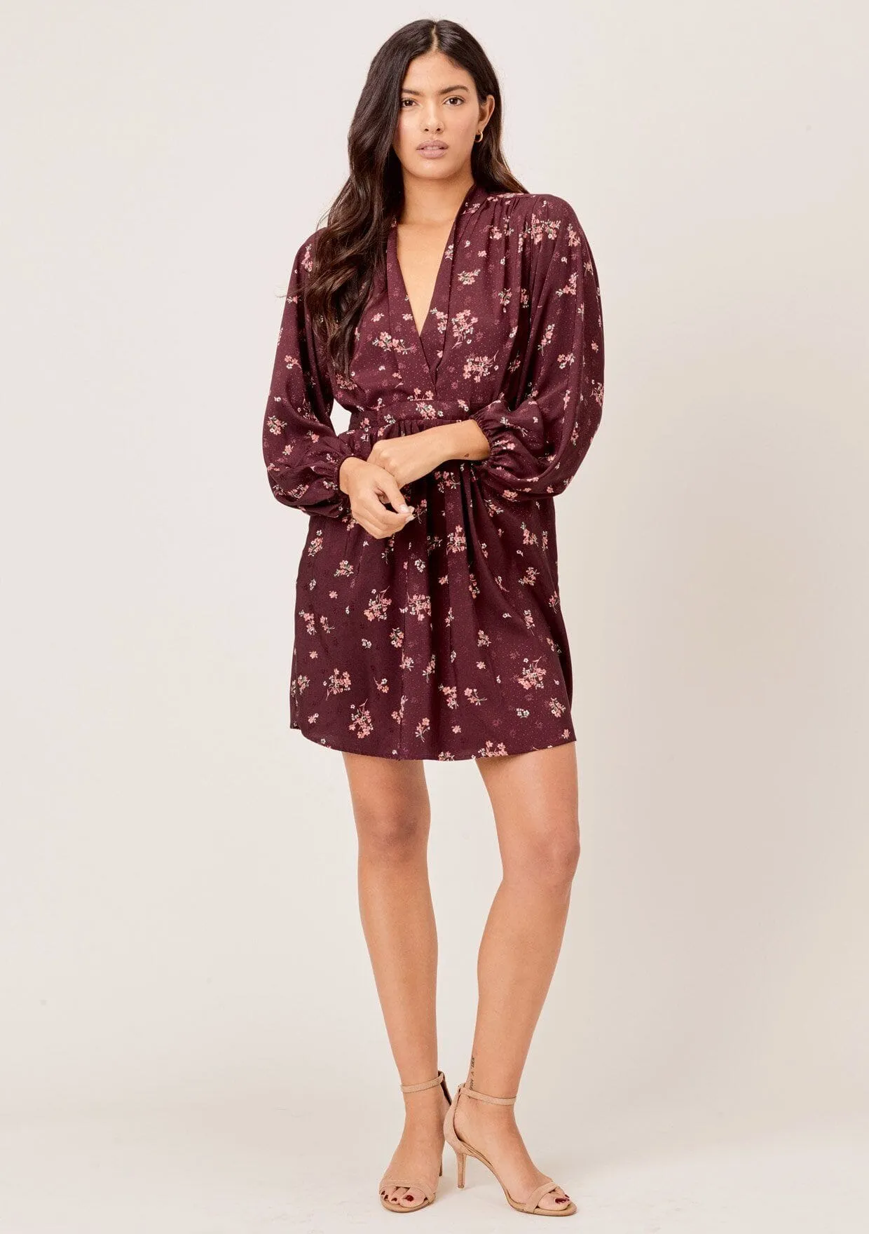 Dawn To Dusk Floral Mini Dress sold by lovestitch product image thumbnail 4