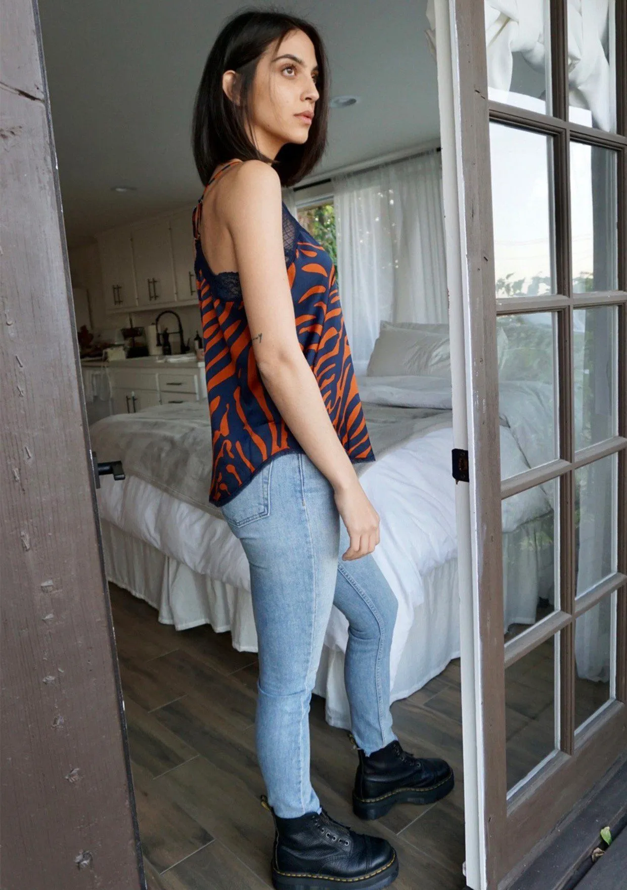 Daredevil Lace Trim Cami sold by lovestitch product image thumbnail 3