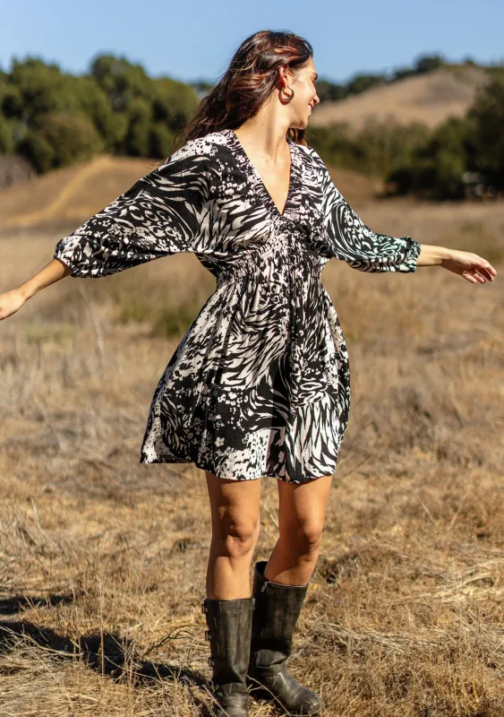 Midnight Oasis Mini Dress sold by lovestitch