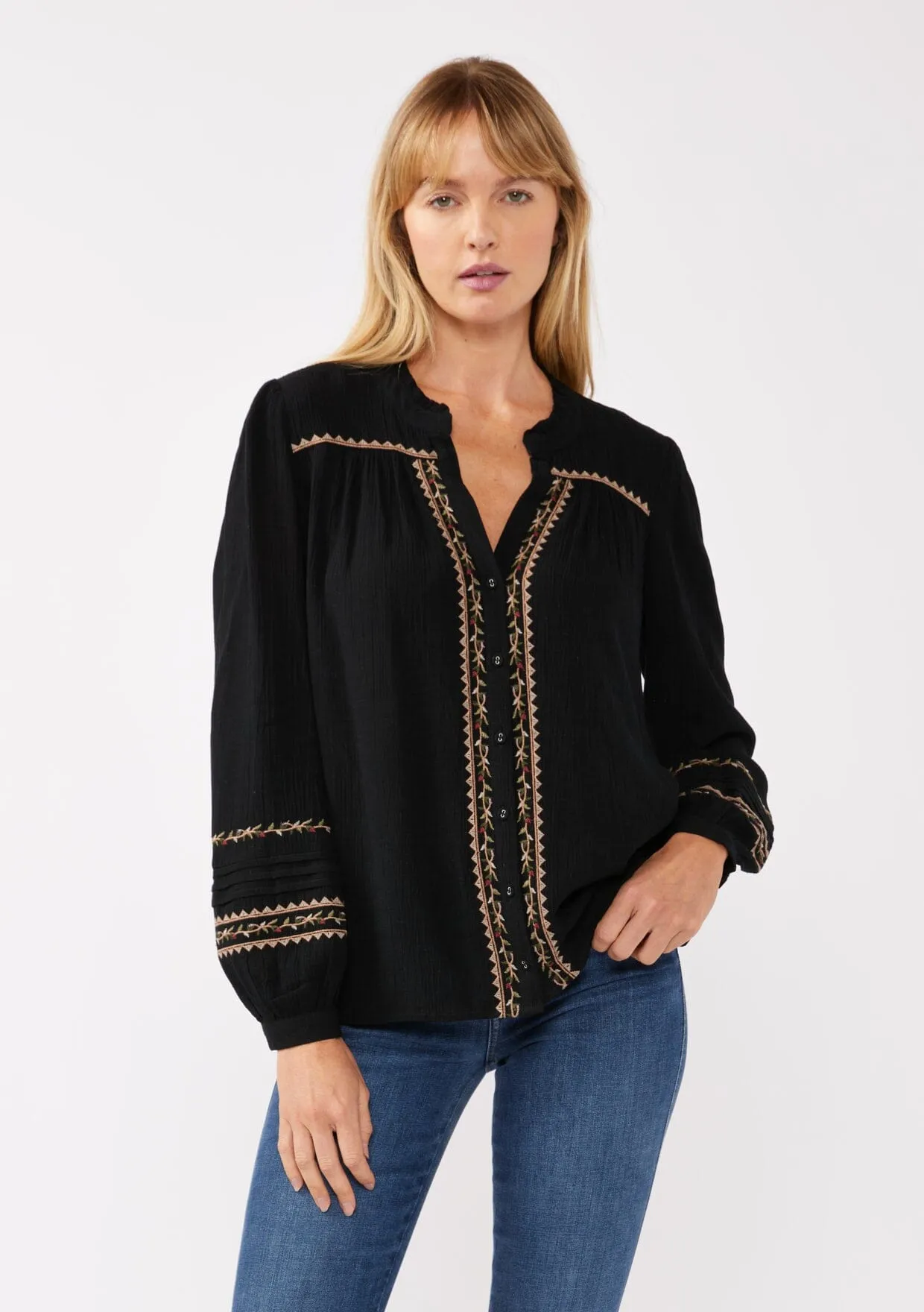 Genesis Embroidered Blouse sold by lovestitch product image thumbnail 5