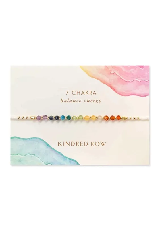 Kindred Row Chakra Healing Gemstone Bracelet sold by lovestitch