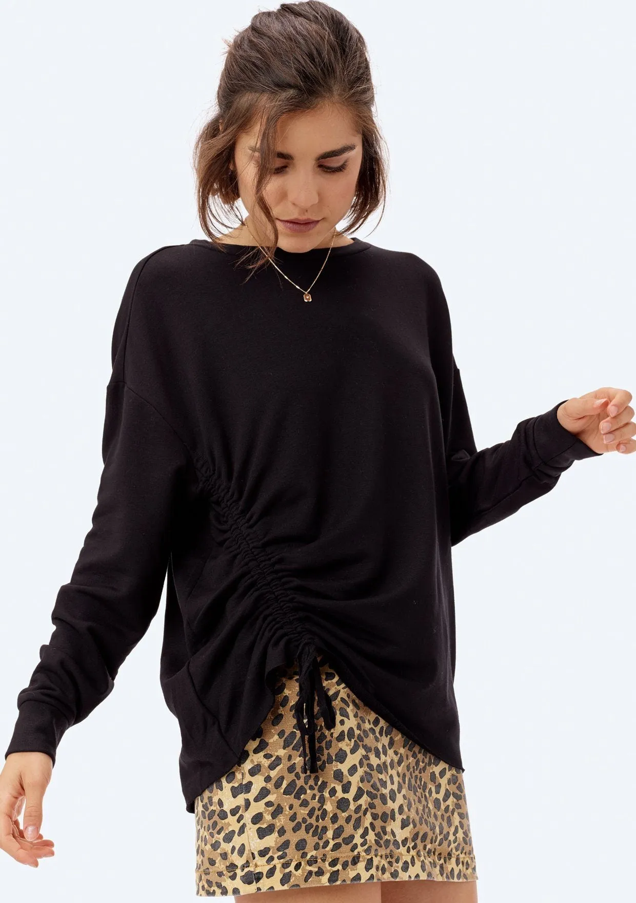 Faryn Side Tie Pullover sold by lovestitch