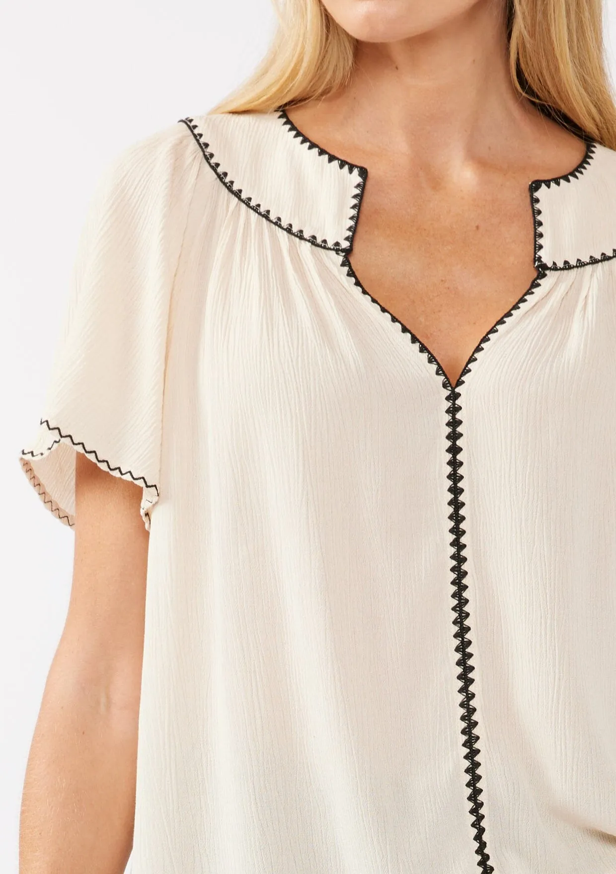 Serene Meadow Blouse sold by lovestitch product image thumbnail 4