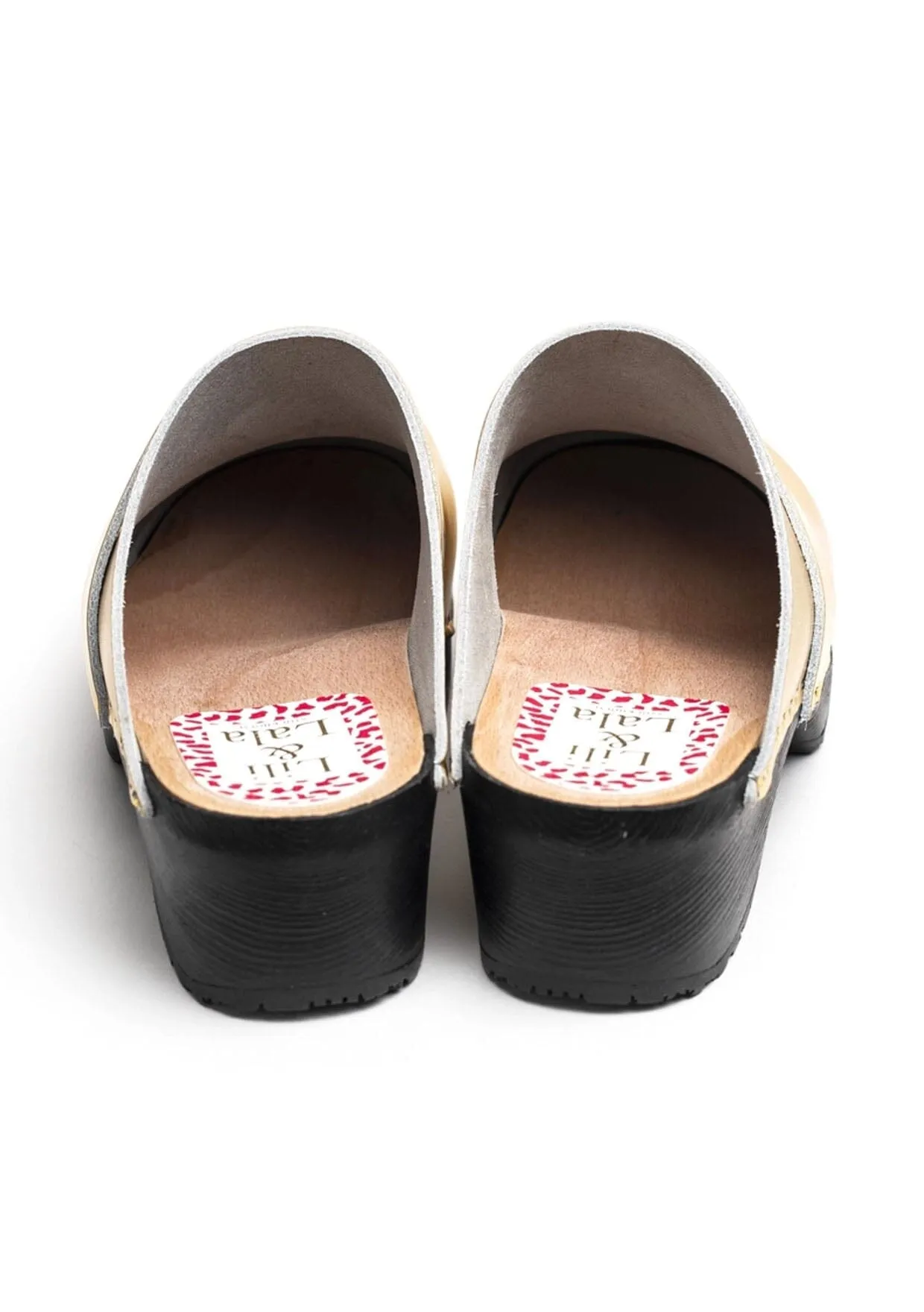 Lili and Lala Silver Uppsala Clog sold by lovestitch product image thumbnail 2