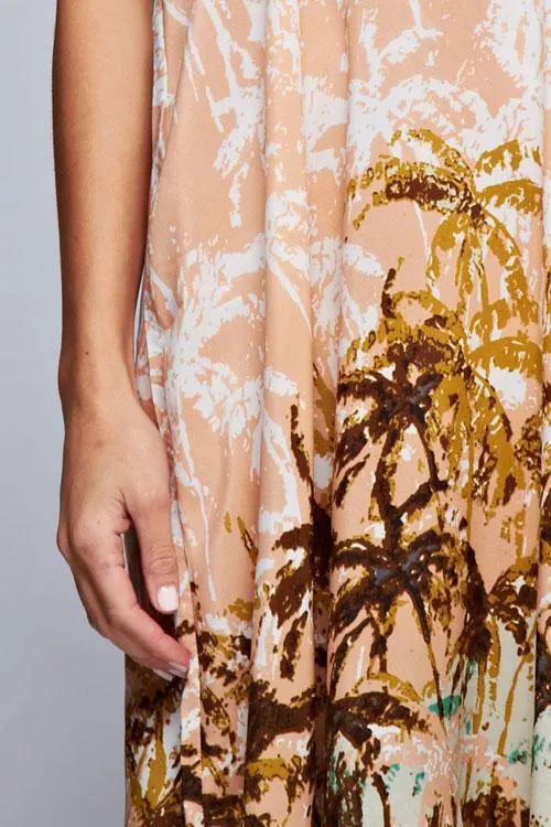 Palm Tree Maxi Dress sold by lovestitch product image thumbnail 2