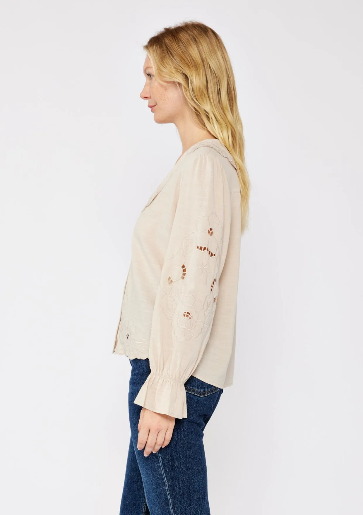 Milou Embroidered Blouse sold by lovestitch product image thumbnail 5